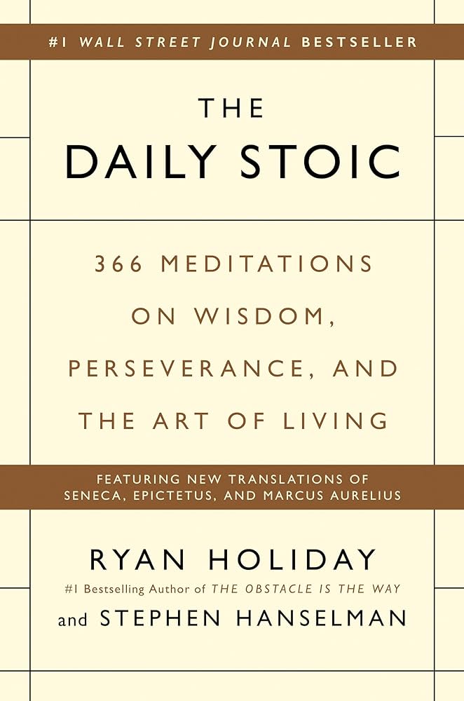 The Daily Stoic book cover